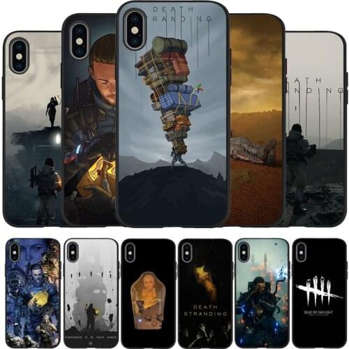 Death Stranding Black TPU Silicone Soft Phone Case For iPhone 11 12 Pro X XR XS MAX 5 6 7 8 Plus SE 2020