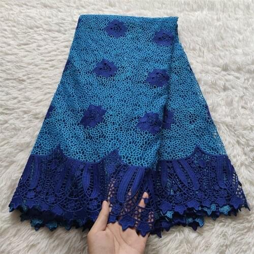 French Guipure Cord Lace Fabric 2021 High Quality African Lace Fabric French Embroidery Lace Fabric For Wedding Party jy018