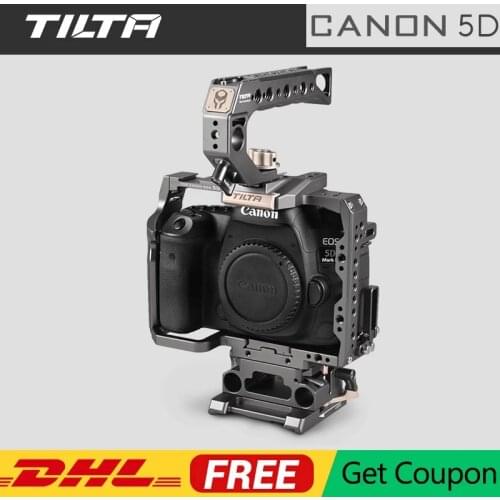 Tilta Cage for Canon 5D Series DSLR Camera 5D Mark II III IV Cage for 5D2 5D3 5D4 Camera Rig Accesosires