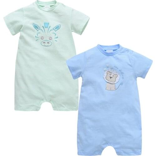 2019 Honeyzone New Brand Summer Baby Girl Romper Cotton roupas de bebe body Clothes baby girl jumpsuit 3 6 9 12M Clothing