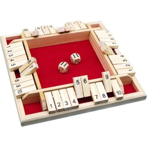 Math Toys Party Leisure Fun Game Four-person Digital Game Toys For Children Learning Education Toys