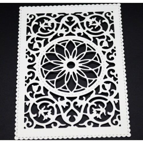 SCD1159 Card Cover Metal Cutting Dies For Scrapbooking Stencils DIY Album Cards Decoration Embossing Folder Craft Die Cuts Tool
