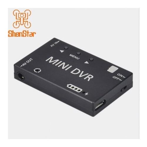 Mini DVR Video Recording with Storage Function NTSC/PAL Adjustable Support Different Language for Aircraft RC Drone Quadcopter