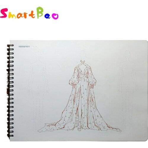 A4 Fashion Sketchpad Figure Templates for Designing Looks and Building Your Portfolio Drawing Books