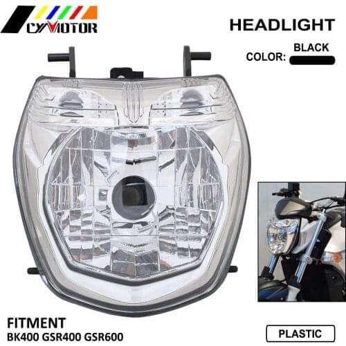 Motorcycle Head Light Headlight Headlamp Head Light Lamp For Suzuki BK400 GSR400 GSR600 BK GSR 400 600