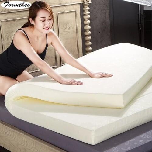 FORMTHEO High Density Foam Sponge Tatami Floor Matras Topper Hard Firm Mattress For Twin Queen Guest Bed