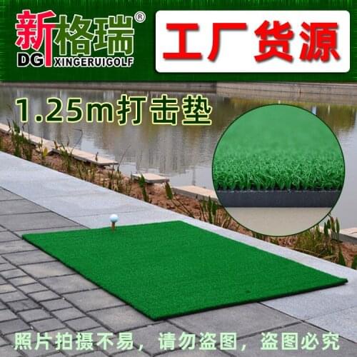 Golf Personal Blow Pads Swing Cushion Pad Portable Golf Hitting Practice Training Mat Artificial Lawn Grass Pad