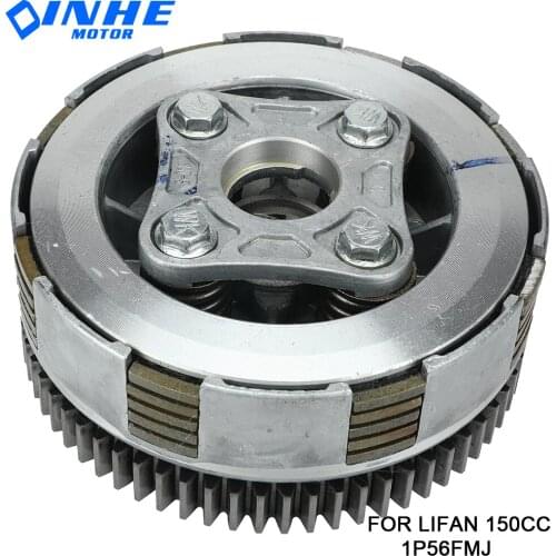 5 Disc 67 Teeth Complete Manual Clutch Assembly Kit For lifan 140cc 150cc Horizontal Engines Dirt Pit Bike Monkey Bike Parts