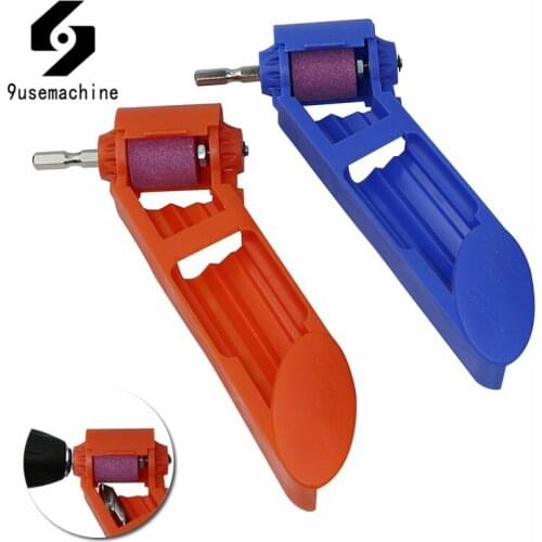 Portable Drill Bit Sharpener 2-12.5mm Grinding Wheel Corundum For Drill Polishing Sharpening Grinder Power Tool Accessories