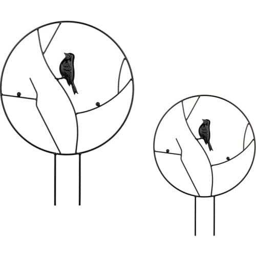 Metal Garden Trellis,for Climbing Plants Sturdy Iron Potted Support for Outdoor Climbing Flowers and Vines