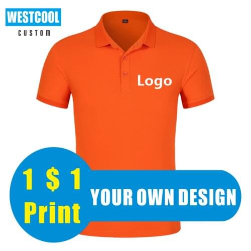 High-End 8 Pure Color Lapel Short Sleeve Polo Shirt Custom Logo Embroidery Polo Shirt Brand Printed Fashion Tops WESTCOOL