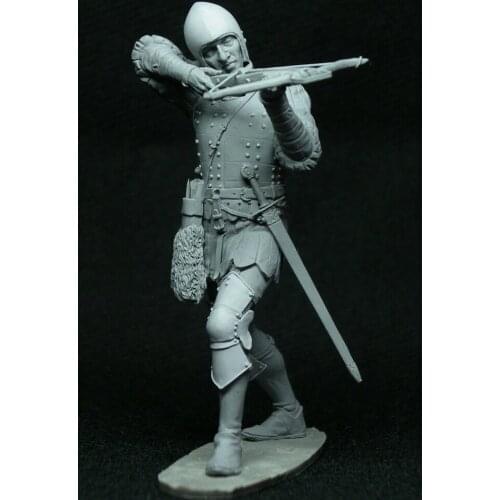 1/24 Scale 75mm Ancient Samurai Archer Unpainted Resin Model Kit History Figure Free Shipping