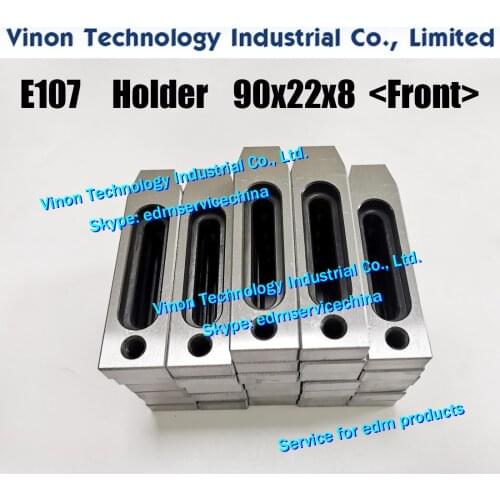2pcs/lot) 90Lx22Wx8mm with M8 hole E107 edm Clamping Jig Holder Parts (Front type) for all Wire Cut machines, Wire-EDM Clamp