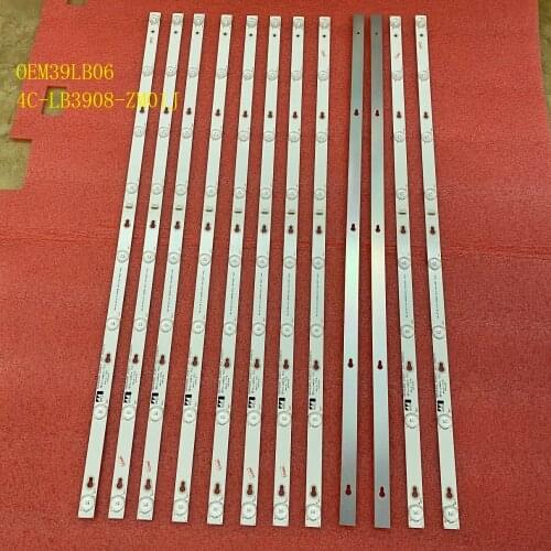 30pcs/lot LED Backlight bar For TCL 39L2650C L39S4900FS L39S4900 OEM39LB06-3030F2.1-V0.2 4C-LB3908-ZM01J