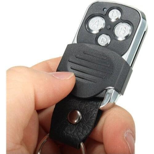 4 Buttons Garage Door Remote Control 433MHz Transmitter Cloning Gate Key Fob 433.92MHz Commander Fixed Code
