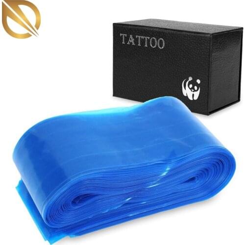 Hot Sale 100Pcs/Pack Disposable Blue Tattoo Clip Cord Sleeves Bags Covers Bags for Tattoo Machine Accessory Permanent Makeup