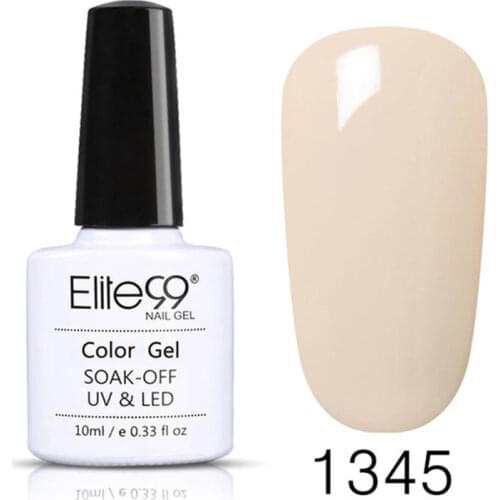 Elite99 10ml Nail Gel Varnish for Nails Manicure Classic Color Glue Gel Paint Long Lasting Nail Polish Nail Art DIY Makeup