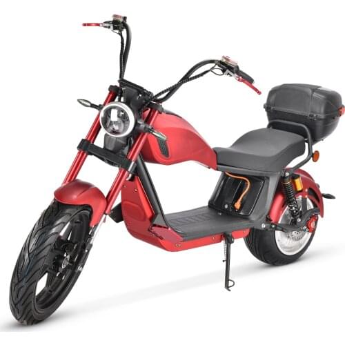 2021 Factory Supply EU Warehouse 2000W 20Ah Hydraulic Shock Absorber Adult Citycoco Electric Motorcycle Scooter