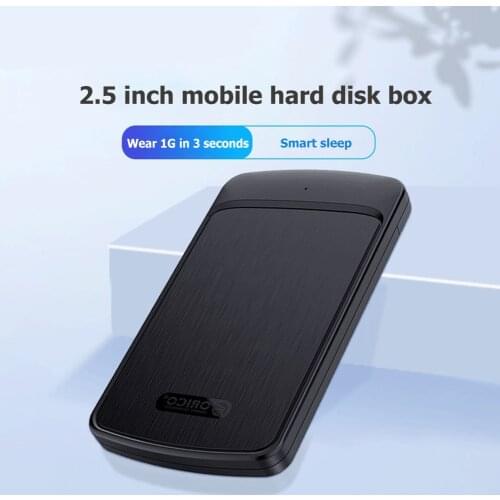 ORICO 2020U3 HDD Enclosure USB3.0 2.5 inch SATA SSD Hard Drive Case Support 4TB Mobile External HDD Enclosure Box High Speed