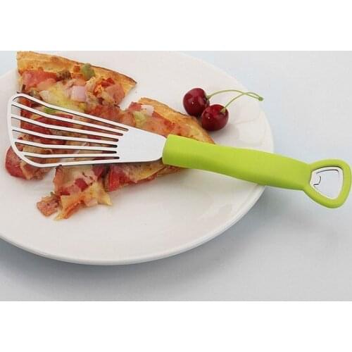 1PC Stainless Steel Baking Pastry Spatulas BBQ Shovel Steak Spatula Leak Spade Fried Shovel Teppanyaki BBQ Grill Tools EKX 171