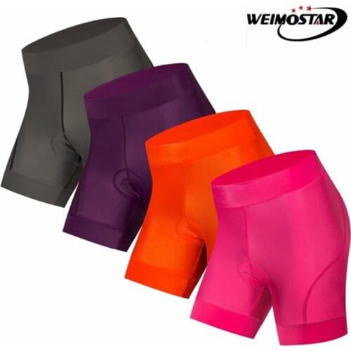 New Womens Cycling Shorts pro team Sport mtb Bike Shorts 4D Gel Padde Bicycle Shorts Tight Riding Short Pink