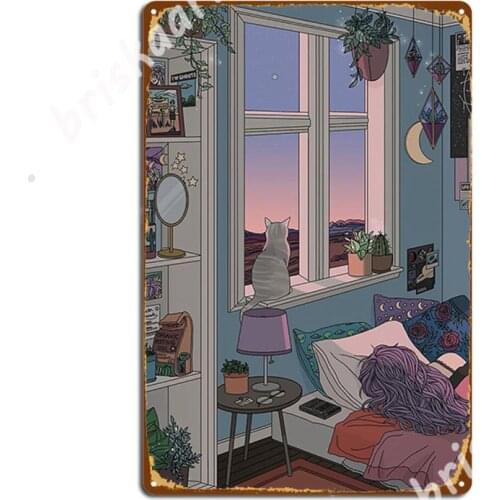 Early Morning Metal Signs Decoration Cave pub Cinema Garage Wall Plaque Tin sign Posters