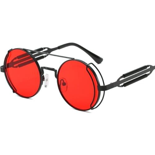 Round frame cyberpunk Style Sunglasses sunglasses glasses sunglasses wholesale