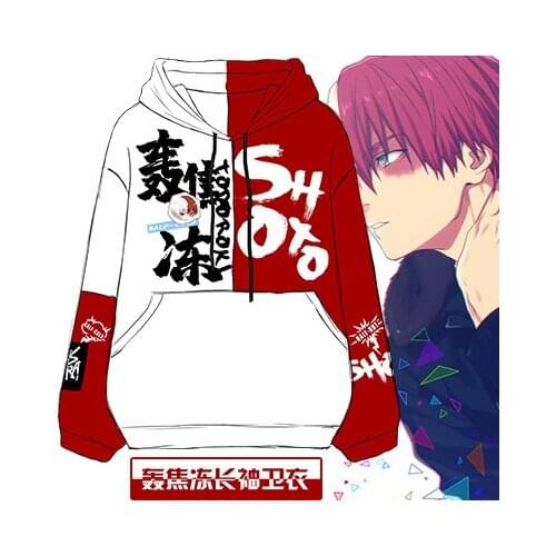 Autumn Anime My Boku no Hero Academia Todoroki Shoto Hoodie Cosplay Hooded Unisex Fake Sweatshirt Pullover Coat Hoodies Costume