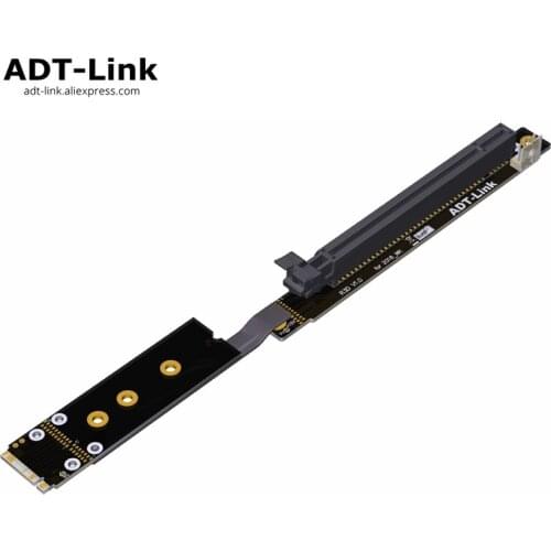 2018 New M.2 NVMe To PCIe 16x Riser X11050ti 1060ti 1080ti RX580 Graphics Card Extender PCI-e x16 M2 For NVIDIA AMD Btc Miner