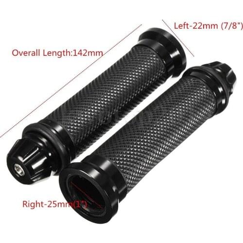 Universal 7/8" 22MM CNC Motorcycle handlebar grip Motorbike handle bar grips And Ends FOR SUZUKI GSR400 GSR600 GSR750 GSXR600