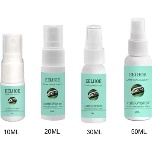 Headlight Refurbished Liquid Coating Agent Set with Sponge for Car Lights Window Glass Surface Maintenance Repair