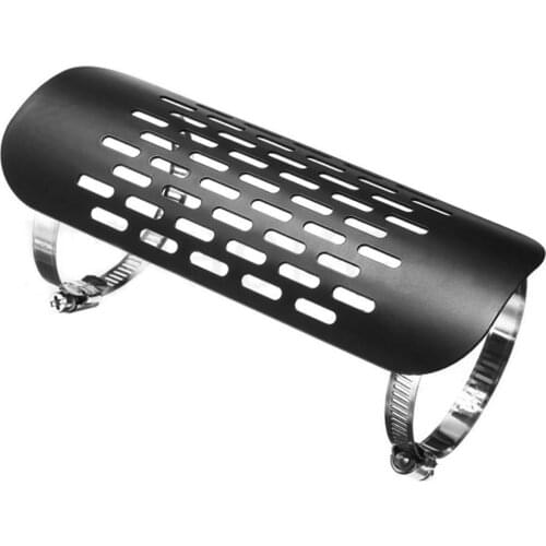 Motorcycle Exhaust Heat Shield Cover Muffler Pipe Guard Protector Metal Exhaust Muffler Pipe Heat Shield Motorcycle Accessories