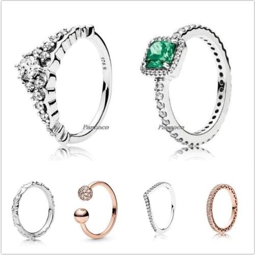 Authentic 925 Sterling Silver Regal Pattern Swirling Regalesque Rings For Women Wedding Party Gift Europe Pandora Jewelry