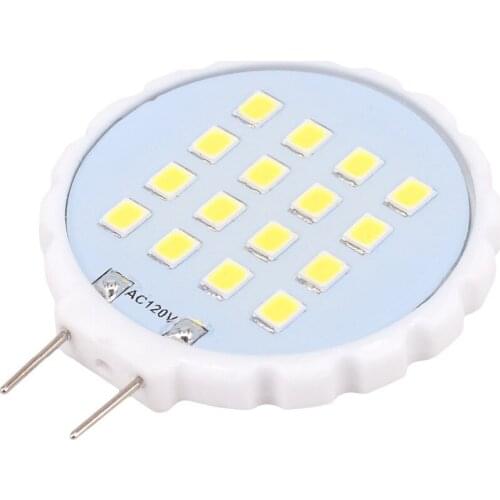 100pcs 120V G8 LED Light Bulb 2W G8 Led Crystal Lamp Replace 20W Halogen G8 for Chandelier Crystal Ceiling Fan Kitchen Lighting