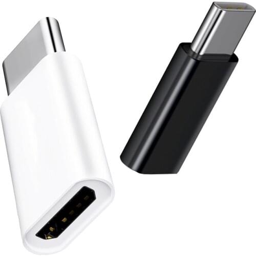 8MM Long USB Type C Adapter For Ulefone Armor 7 6S 3W 5S Power 6E 6s T2 Elephone Micro USB Female To Type C Male Converter Cable