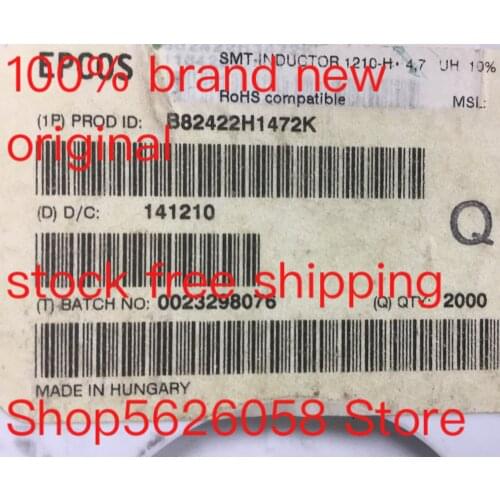 B82422H1472K SMD 100% new original freeshipping 50PCS-3000PCS/LOT STOCK