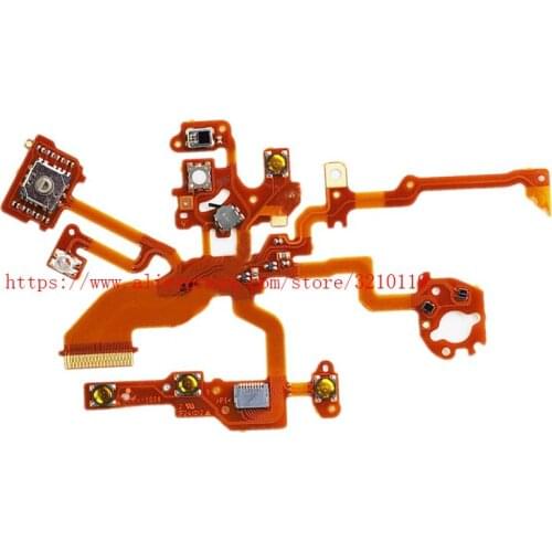 Free shipping NEW Original Camera Repair parts For Sony ILCE-6000 A6000 Top cover unit power switch flash board cable