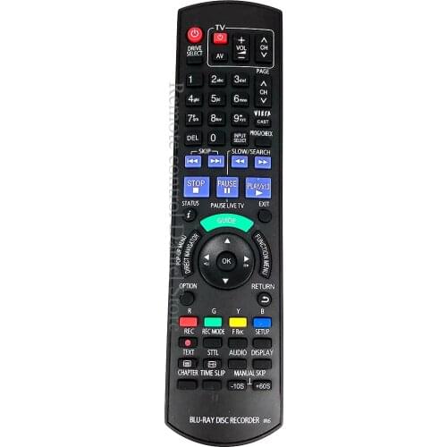 Blu-ray Fit for DVD Player Disc Recorder for Panasonic Remote control N2QAYB000475 DMR-BW880 DMR-BW780 DMR-XW480 Fernbedineung