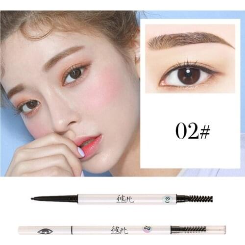 Eyelash Brush Eyebrow Pen Waterproof Eyebrow Tattoo Pencil Long Lasting No Blooming Eye Brow Pencil Beauty Cosmetic Tool TSLM1