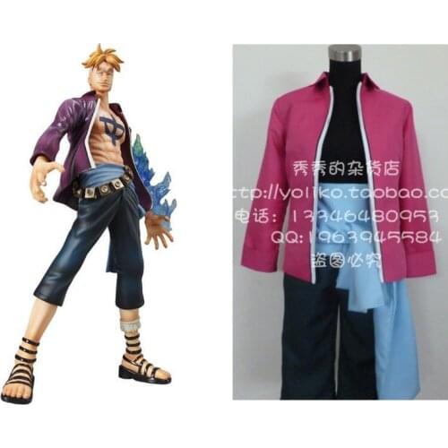 2016 One Piece Marco Cosplay Costume