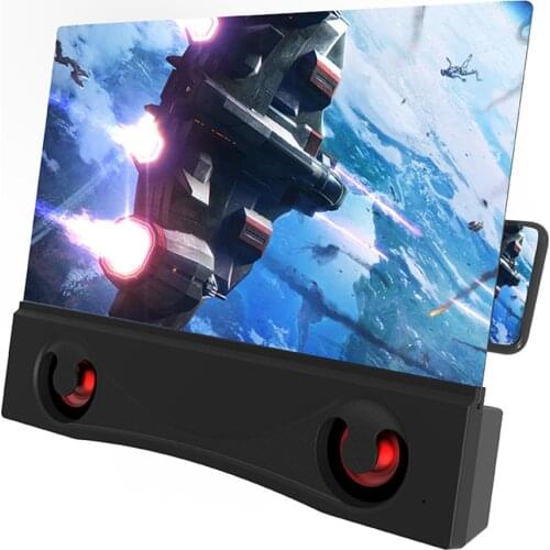 Mobile Phone Screen Amplifier Bluetooth 3.0 Eye Protection Enlarged Screen 3D HD Enlarged Magnifier