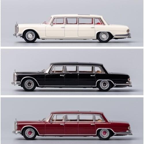 GCD 1:64 BENZ Pullman Extended alloy die-casting car model collection classic cars luxury cars