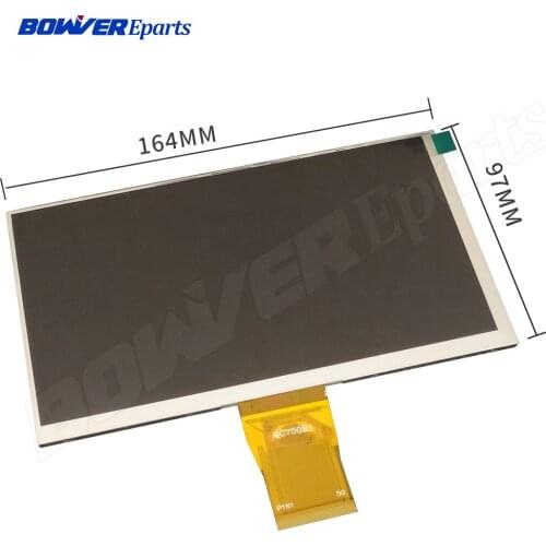 7" Inch New LCD Display Matrix for 51PIN QC750B1(NOT HD ) LCD display screen replacement(Random Code if mind pls do not buy ))