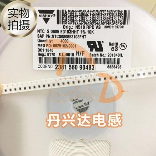 Original new 100% NTCS0805E3103FHT SMD thermistor 0805 2012 10K (Inductor)