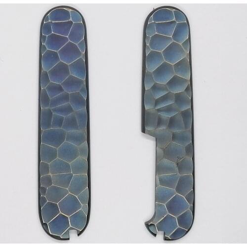 Hand Made Brass Scales for 91 mm Victorinox Swiss Army Knife