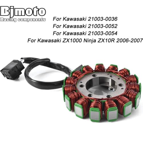 For Kawasaki 21003-0036 21003-0052 21003-0054 Kawasaki ZX1000 Ninja ZX10R 2006-2007 Motorcycle Stator coil generator
