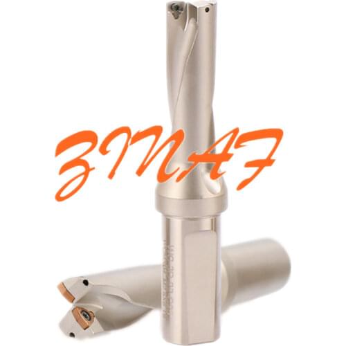 WC fast U drill Indexable bit drilling 2D 3D 4D 13mm-50mm ,for Each WCMX WCMT series insert mechanical Lathe CNC Deep hole drill