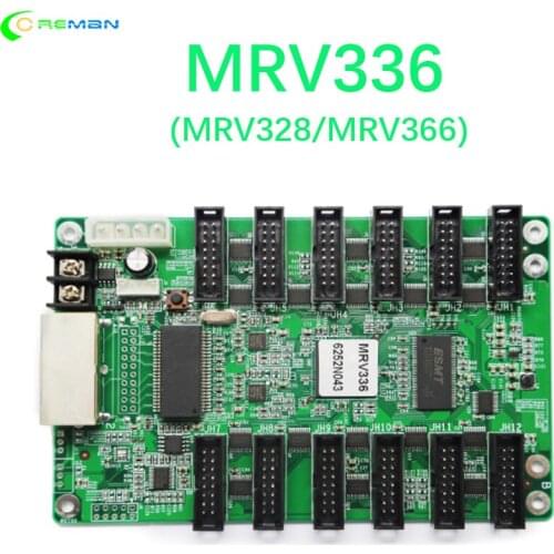 LED Control Card High Refresh Rate Full Color Nova Receiving Card MRV336, NovaStar Receiver Card Support 256x256 Pixels