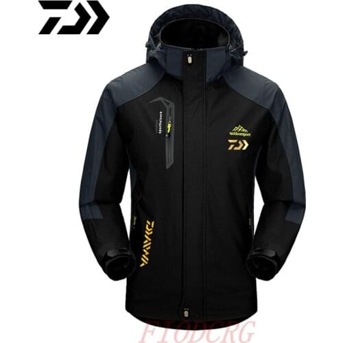 Daiwa Camping Hiking Fishing Jacket Autumn Outdoor Sports Coats Climbing Trekking Windbreaker Travel Waterproof Jackets Clothes