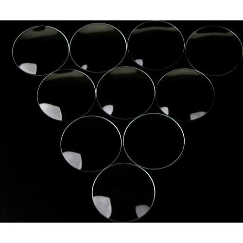 10pc 28,29,30,31,32,33mm Double Convex Lens Watch Glass Replacement Parts Watchmaker